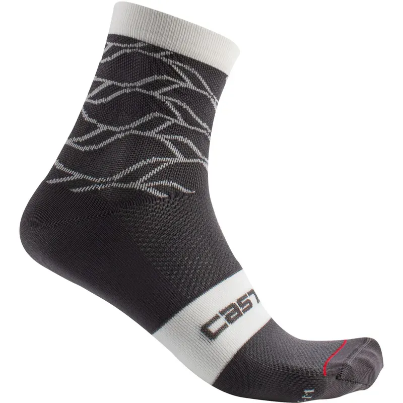 Castelli Climber's 3.0 Women's 12 Socks in Moon Grey