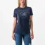 Castelli Pedalare Women's T-Shirt in Belgian Blue