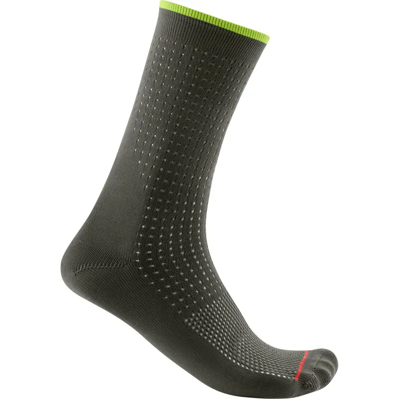 Castelli Premio 18 Socks in Green