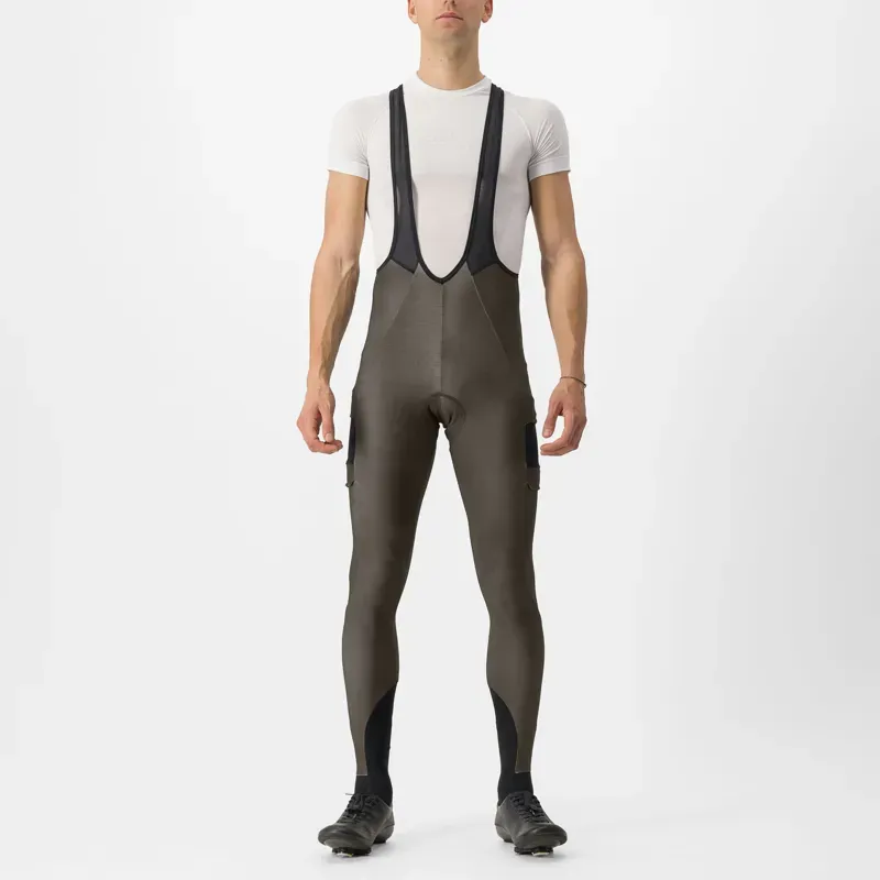 Castelli Unlimited Trail Bib Tights in Tarmac