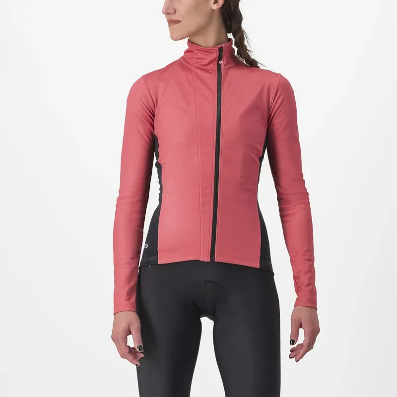 Castelli Transition 2 Women's Jacket in Mineral Red/Black