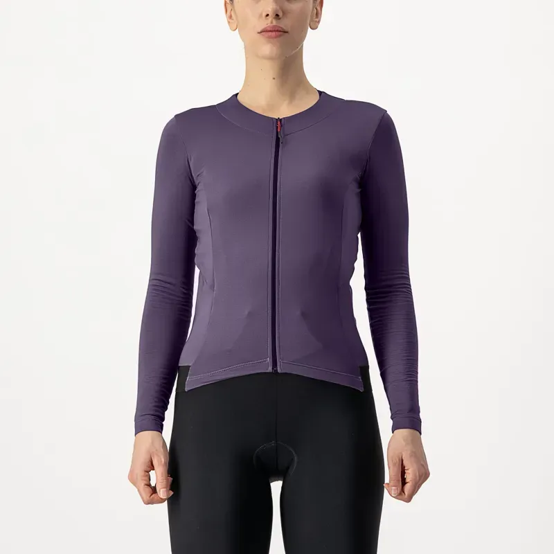 Castelli Fly Women's Long Sleeve Jersey in Night Shade