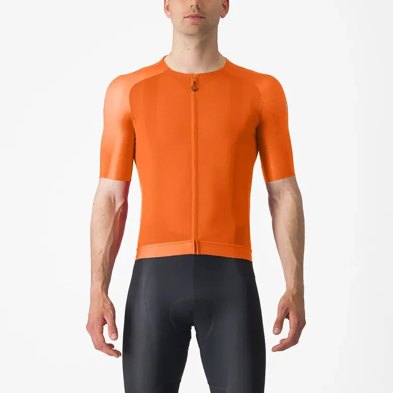 Castelli Aero Race 7.0 Jersey In Brilliant Orange