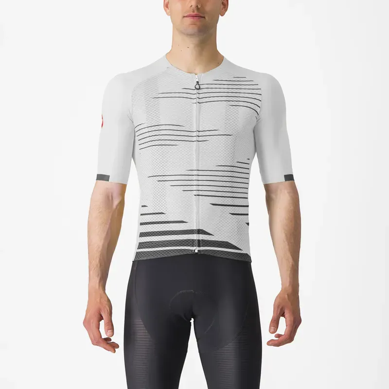 Castelli Climber's 4.0 Jersey In White/Black