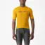 Castelli Prologo Lite Jersey In Goldenrod/ Bordeaux