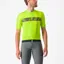 Castelli Unlimited Endurance Jersey In Electric Lime/Grey