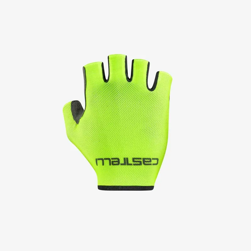 Castelli Superleggera Summer Gloves In Electric Lime
