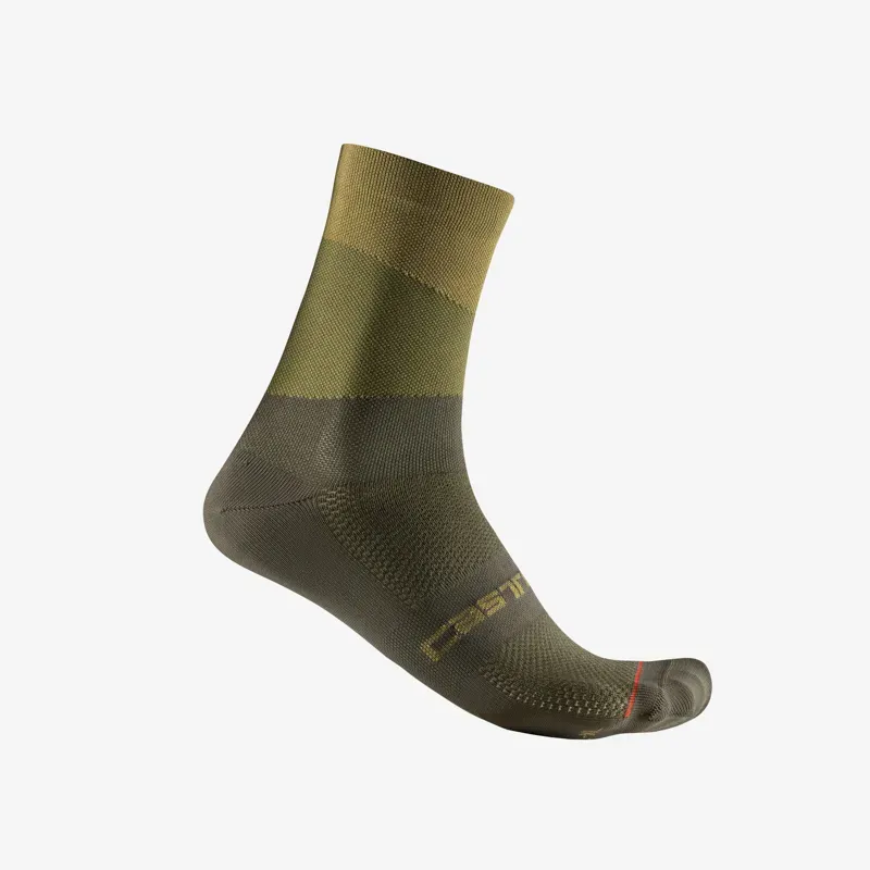 Castelli Orizzonte 15 Socks In Sage/Deep Green