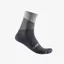 Castelli Orizzonte 15 Socks In Silver Gray/Dark Gray