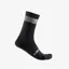 Castelli Unlimited 18 Socks In Black/Silver Moon