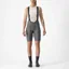 Castelli Espresso Women's DT Bib Shorts In Gunal Grey