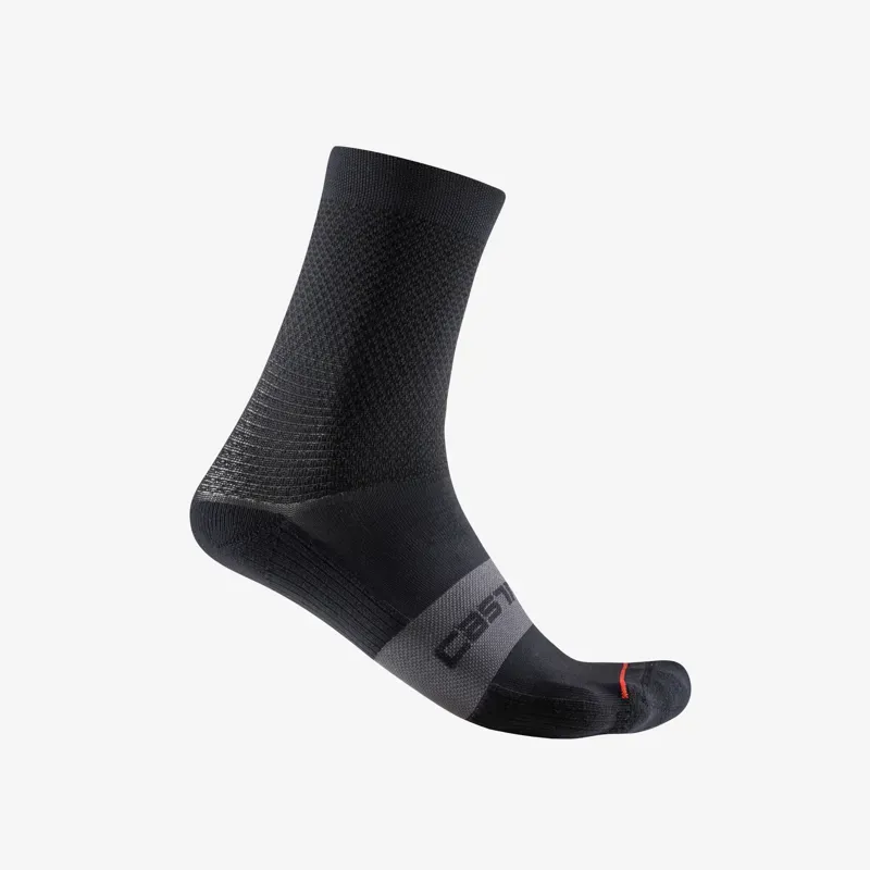Castelli Espresso Women's 12 Socks In Black