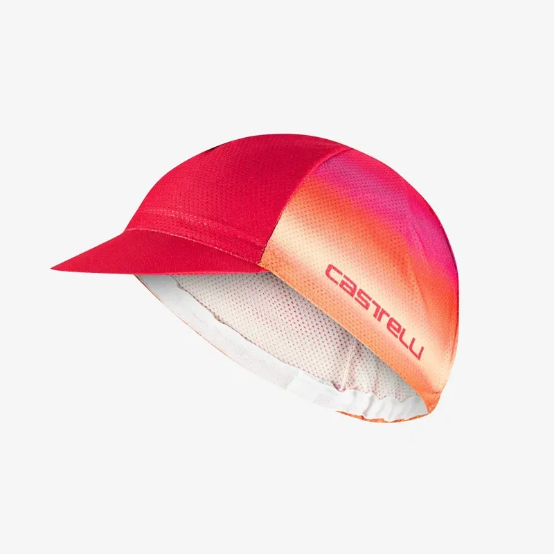 Castelli Climber's 4.0 Cycling Cap In Hibiscus/Pink/Orange