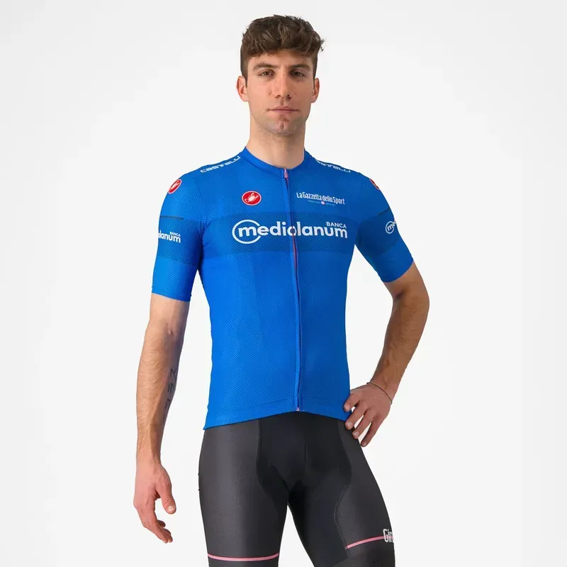 Castelli Giro107 Classification Jersey In Azzurro