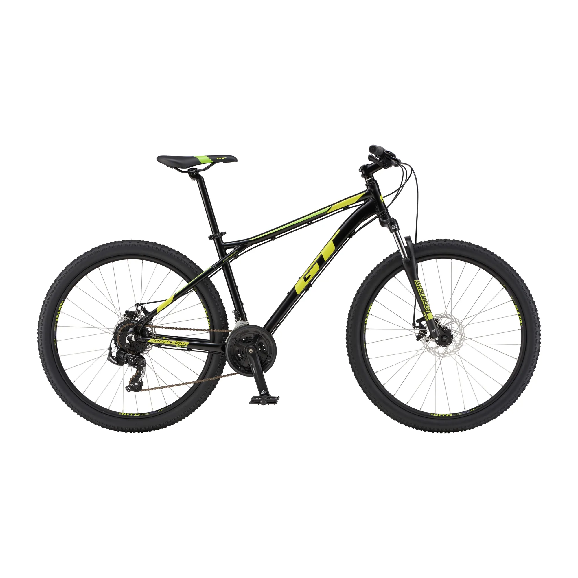 GT Aggressor Sport Black 2019 Mountain Bike