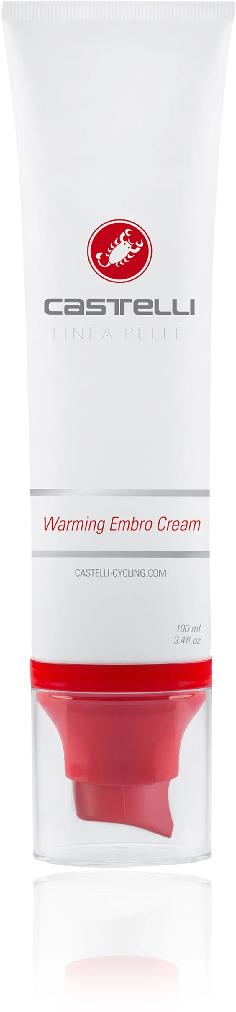 Castelli Linea Pelle Warming Embro Cream in White
