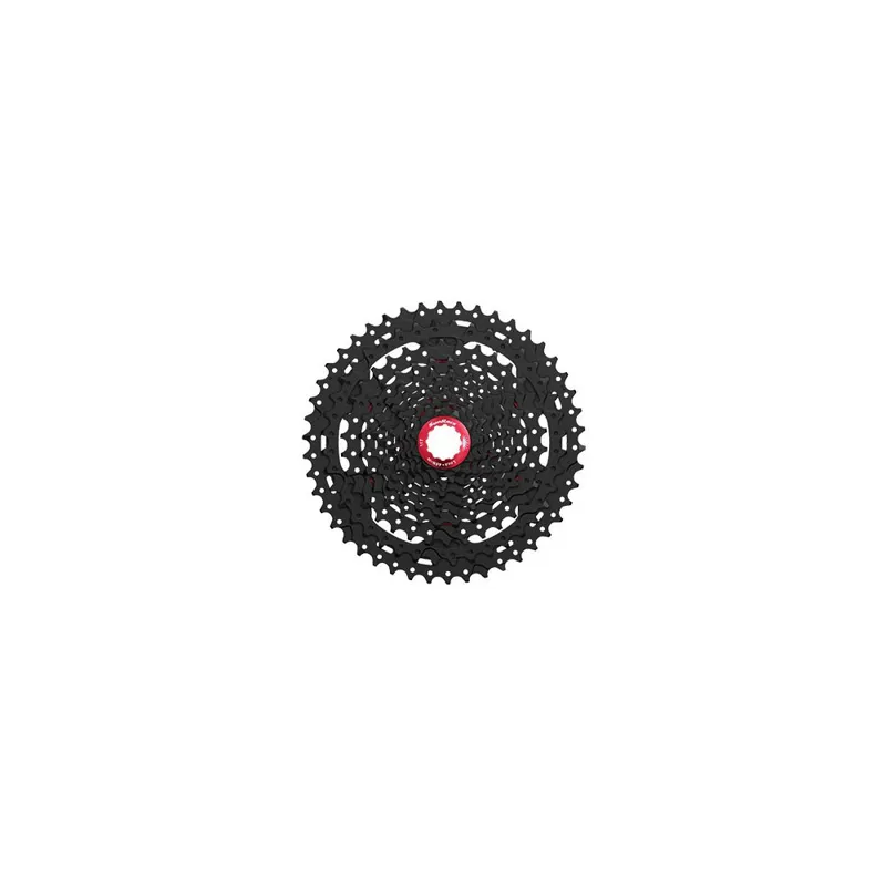 Sunrace MX3 10-speed 11-46-tooth Cassette in Black/Chrome