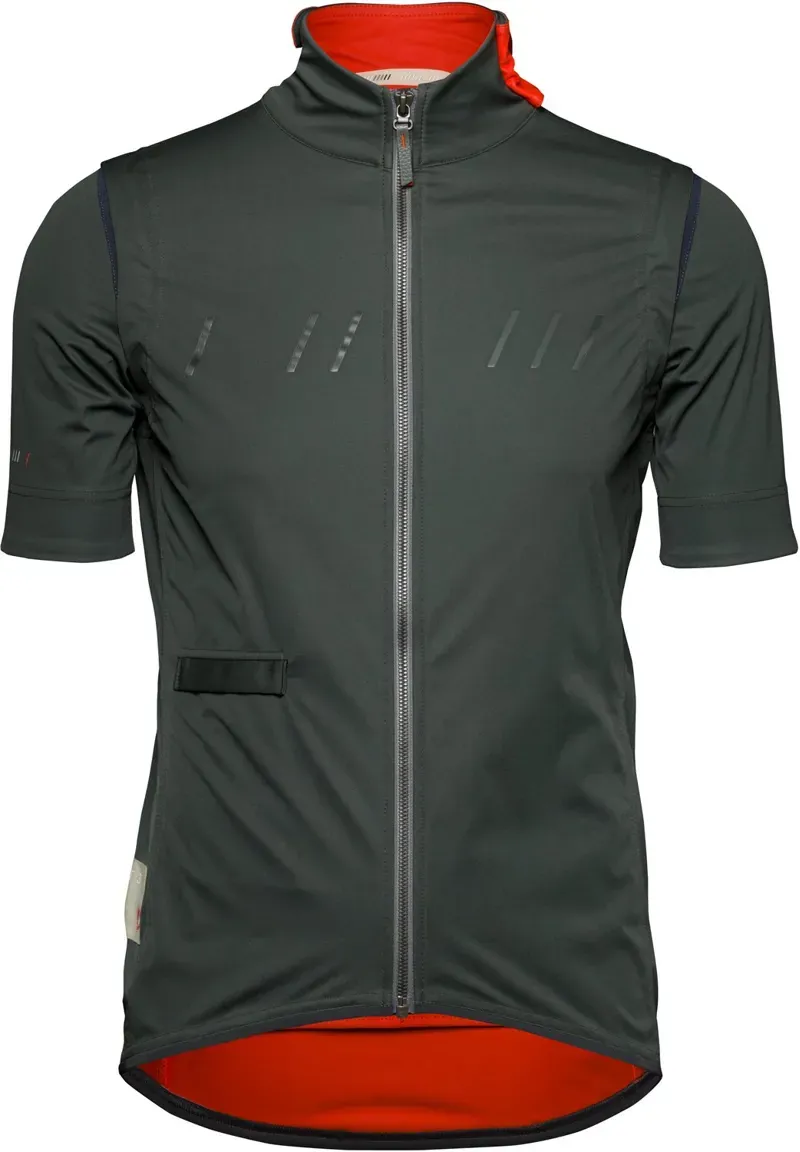 Castelli CHPT3 Rocka 1.63 MK2 Short Sleeve Mens Jacket in Green