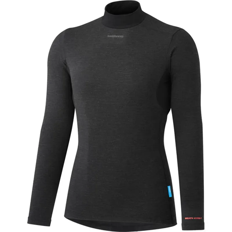 Shimano Womens Breath Hyper Base Layer In Black