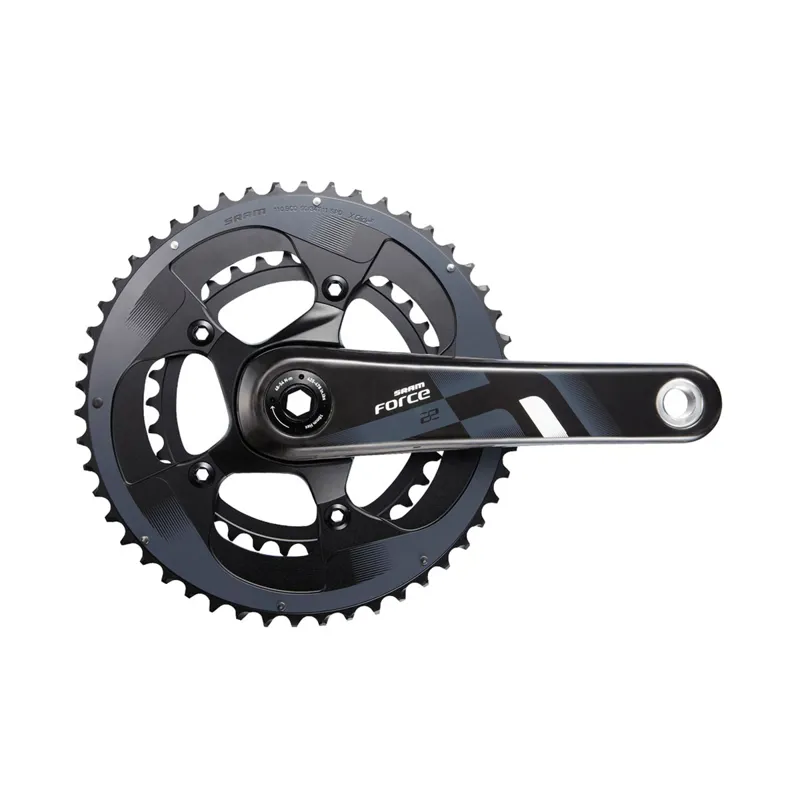 SRAM Force 22 GXP 172.5mm 50-34-tooth 11-speed Crankset w/o Cups in Black