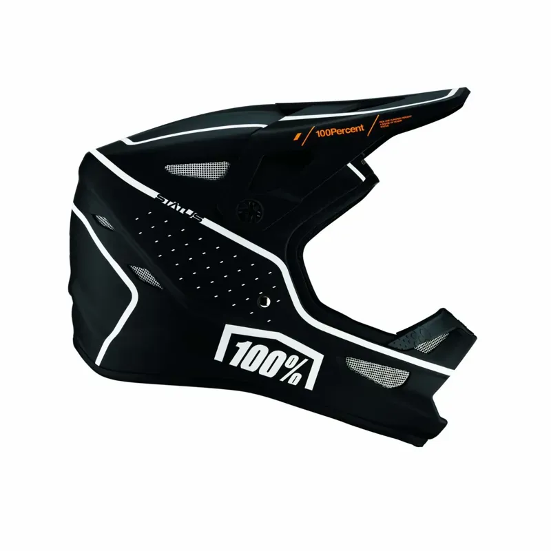 100% Status Youth Helmet in Dreamflow Black