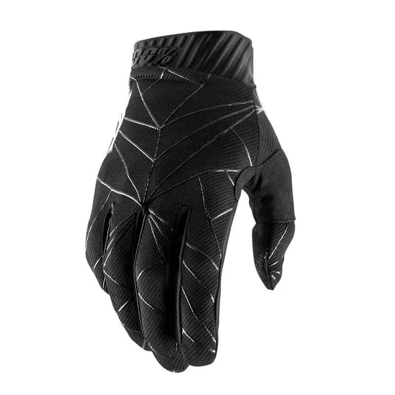 100 Percent Ridefit Glove Black/White