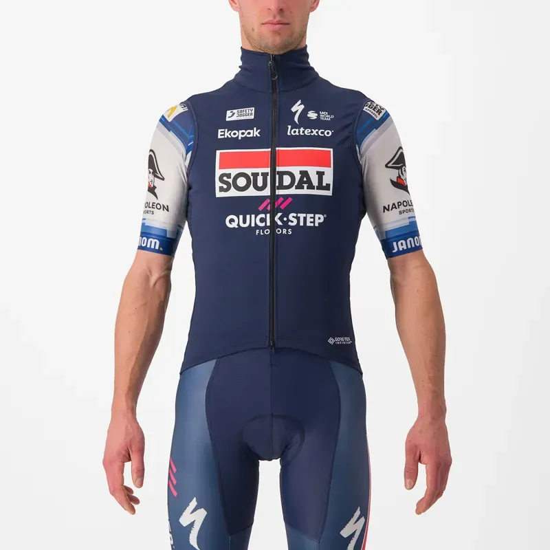 Castelli Soudal Quick-Step Perfetto RoS 2 Vest / Belgian Blue X-Large