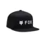 Fox Absolute Youth Snapback Mesh Hat in Black