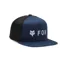 Fox Absolute Youth Snapback Mesh Hat in Midnight