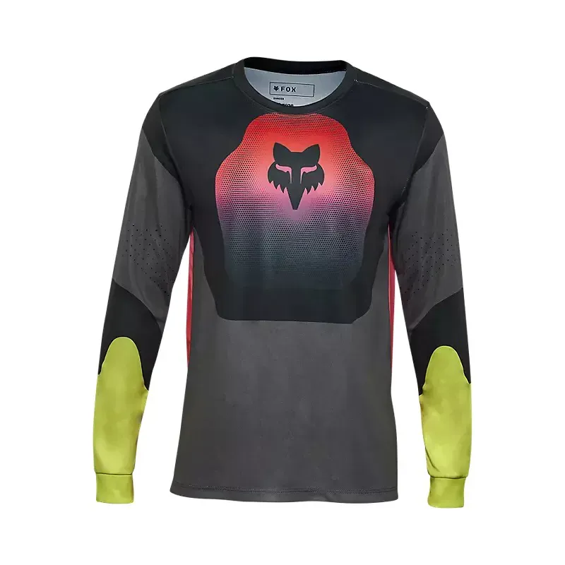 Fox Ranger Revise Long Sleeve Youth Jersey in Black/Pink