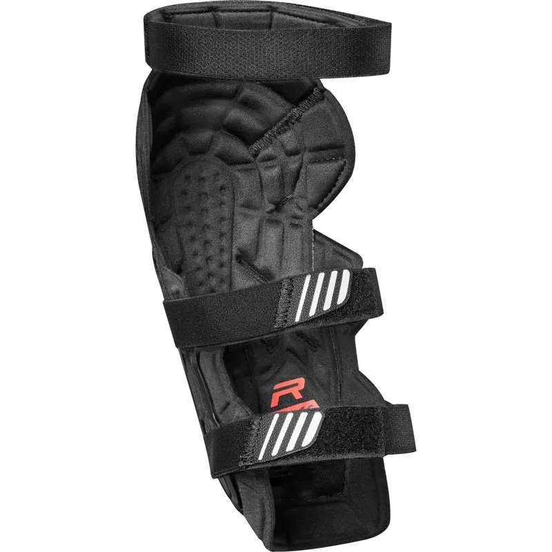 Fox Titan Race Youth Knee Guards in Black-1