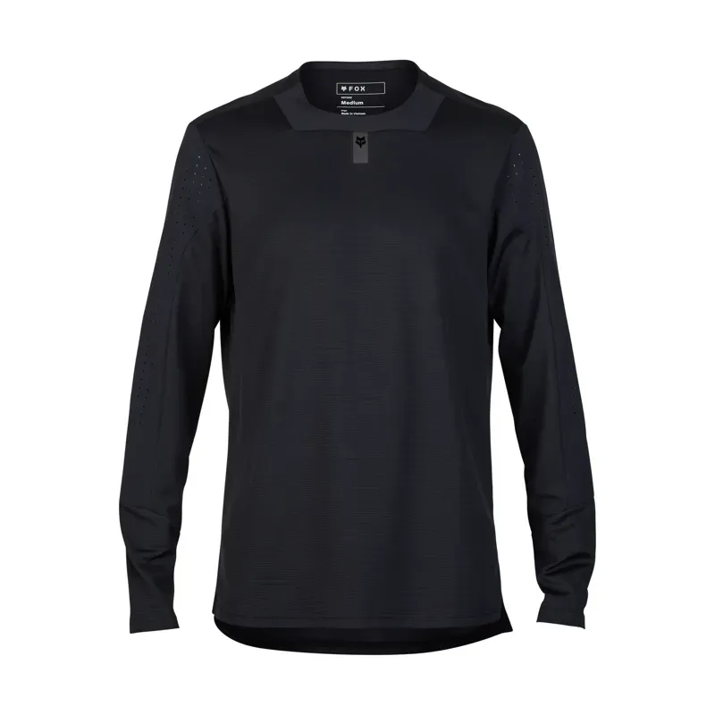 Fox Defend Long Sleeve Jersey in Black