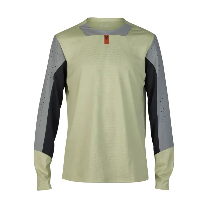 Fox Defend Long Sleeve Jersey in Cactus
