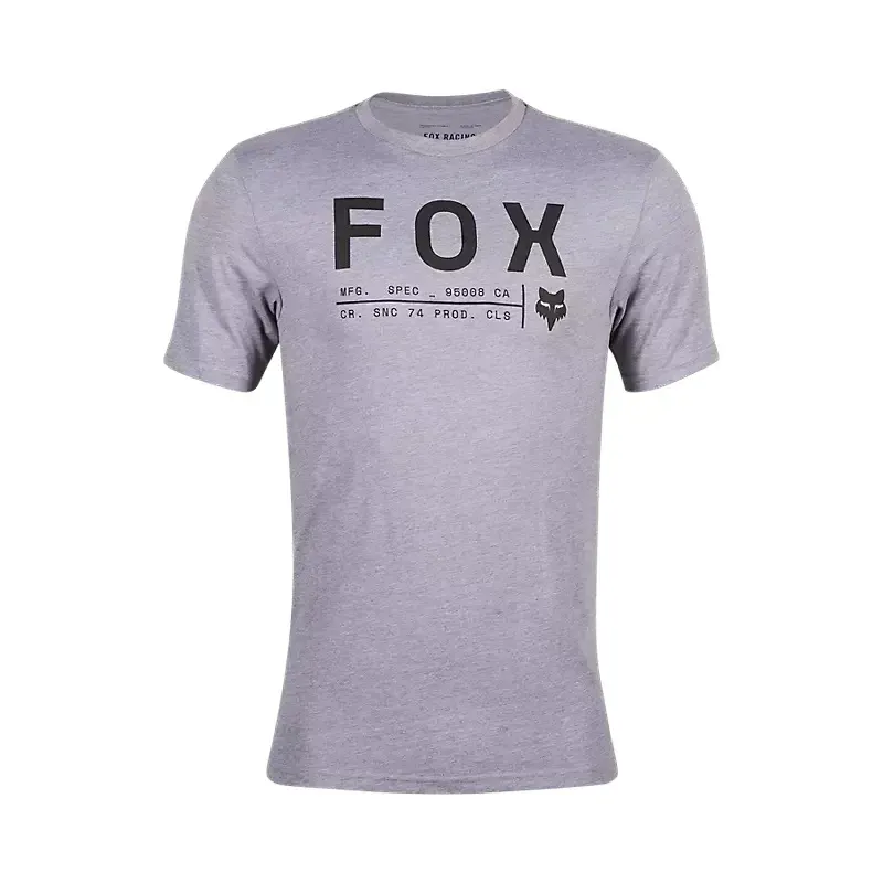 Fox Non Stop Short Sleeve Tech T-Shirt in Heather Graphite