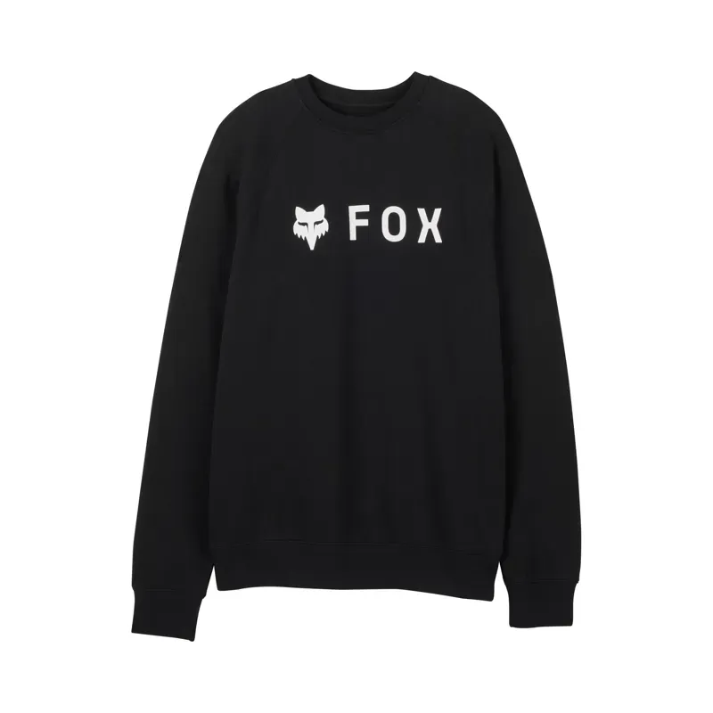 Fox Absolute Fleece Crew Sweatshirt in Black