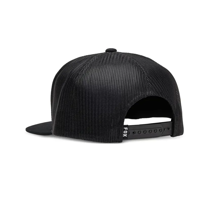Fox Absolute Mesh Snapback Cap in Black-1