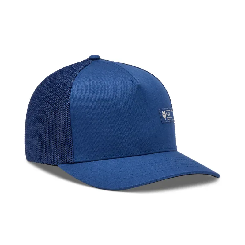 Fox Barge Flexfit Hat in Indigo