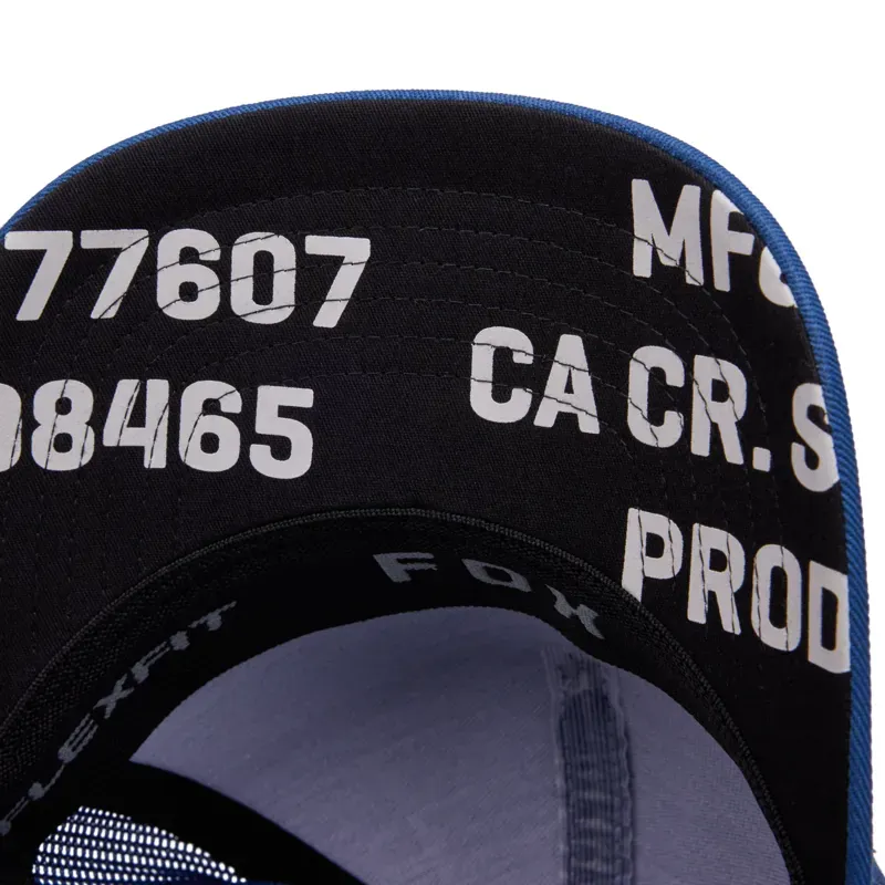 Fox Barge Flexfit Hat in Indigo-1