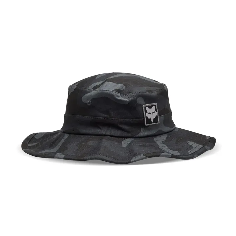 Fox Base Over Sun Hat in Black Camo
