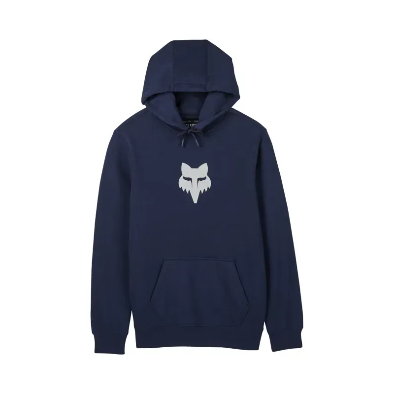 Fox Head Pullover Hoodie in Midnight
