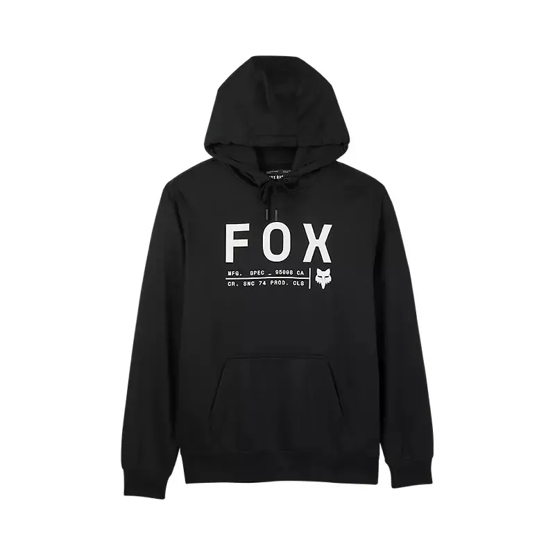 Fox Non Stop Pullover Hoodie in Black