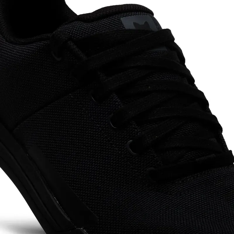 Fox Union Canvas Shoes in Black-7