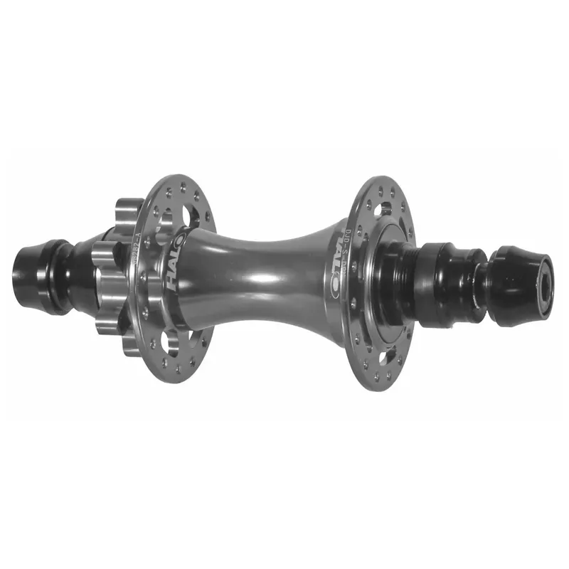 Halo SupaDrive DJD 10/14mm Rear Hub in TE Grey