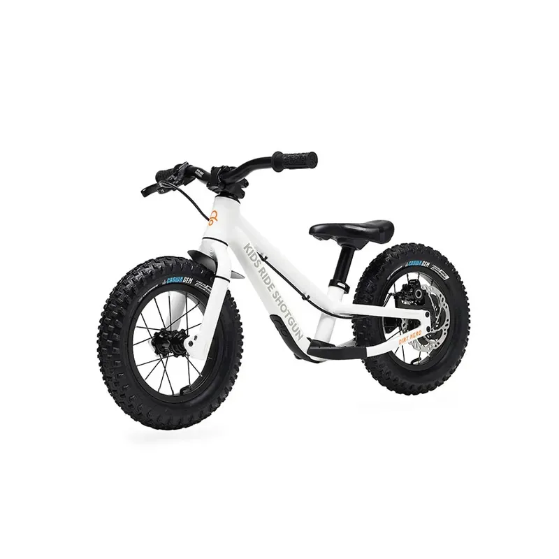 Kids Ride Shotgun Dirt Hero 12in Kids Bike in White