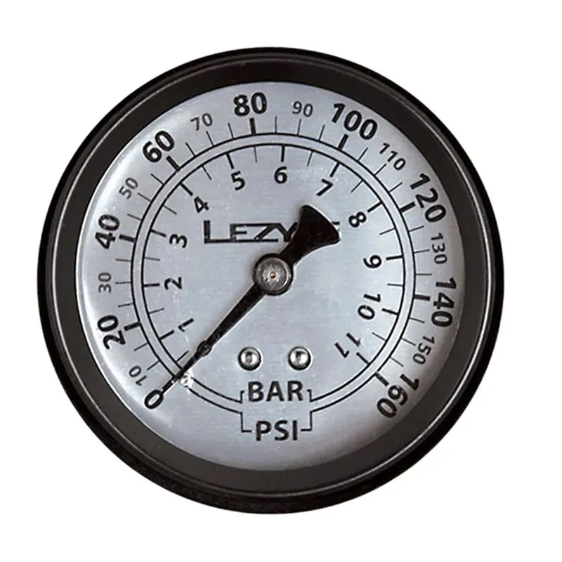 Lezyne Travel 160psi Floor Gauge in Black