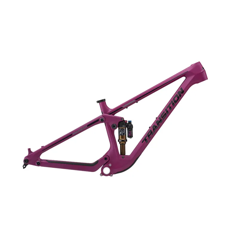 Transition Smuggler Carbon MTB Frameset in Orchid