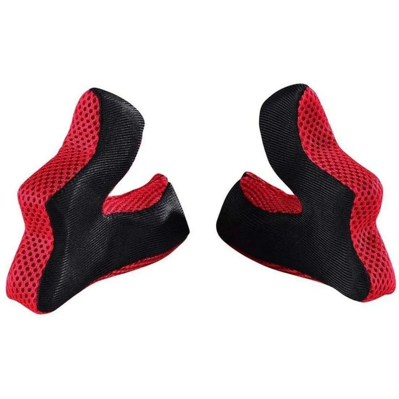 Troy Lee Designs D3 Helmet Replacement Cheekpad Padding in Red