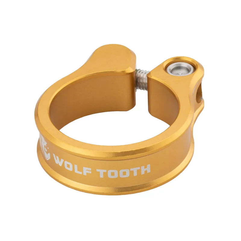 Wolf Tooth Seatpost Clamp in Gold 