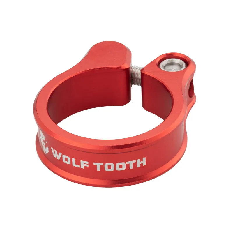 Wolf Tooth Seatpost Clamp in Red 
