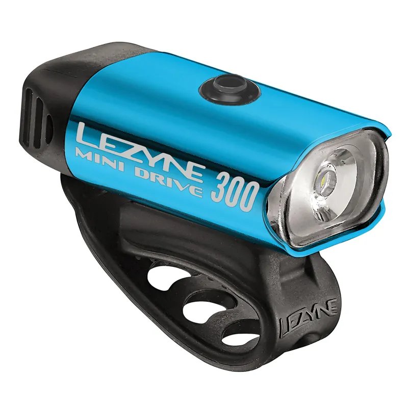 Lezyne LED light Mini Drive 300 Front Light in Blue